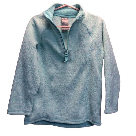 Champion Other - Champion Girls half-zip light blue pullover fleece, XS (4-5)